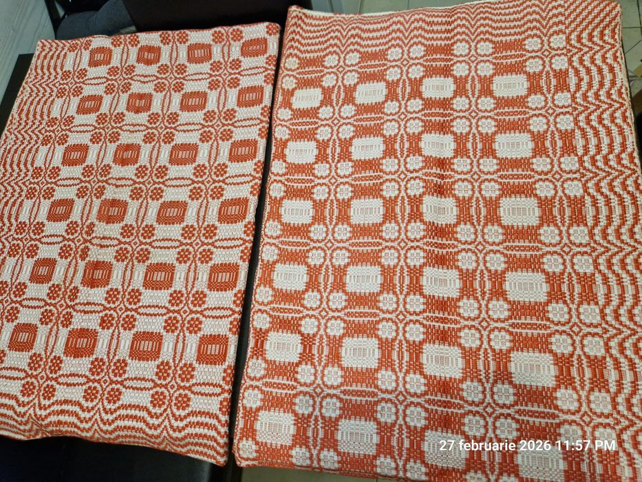 Fețe de masă țesute,tradiționale,Transilvania