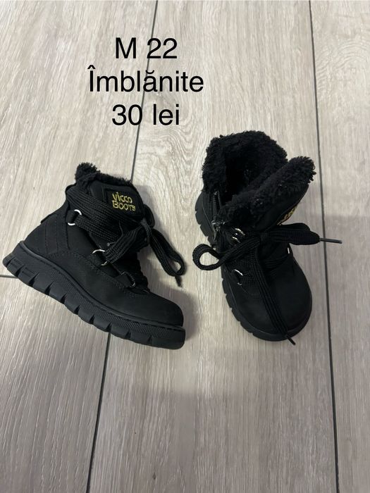Ghete îmblănite mărimea 22
