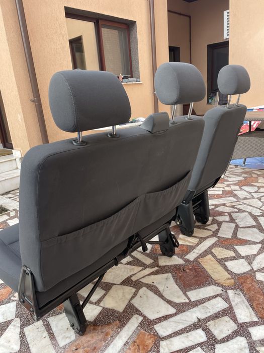 Banchete interior VWTransporter T5 Caravelle 3Lcuri 2Locuri 1 loc