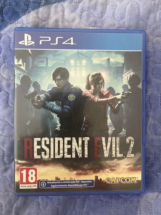 Ps4 диск resident evil 2
