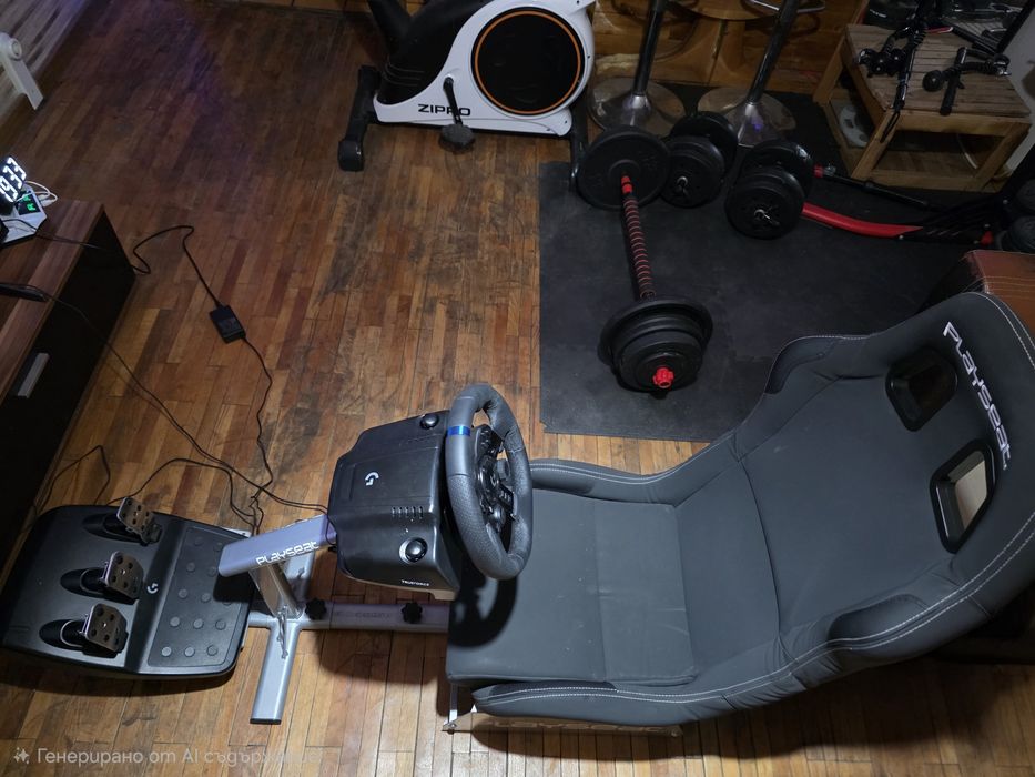 Playseat Evolution Alcantara и Logitech g923 ps5 комплект