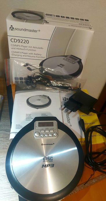CD Player Portabil Soundmaster CD9220 – Nou, la cutie