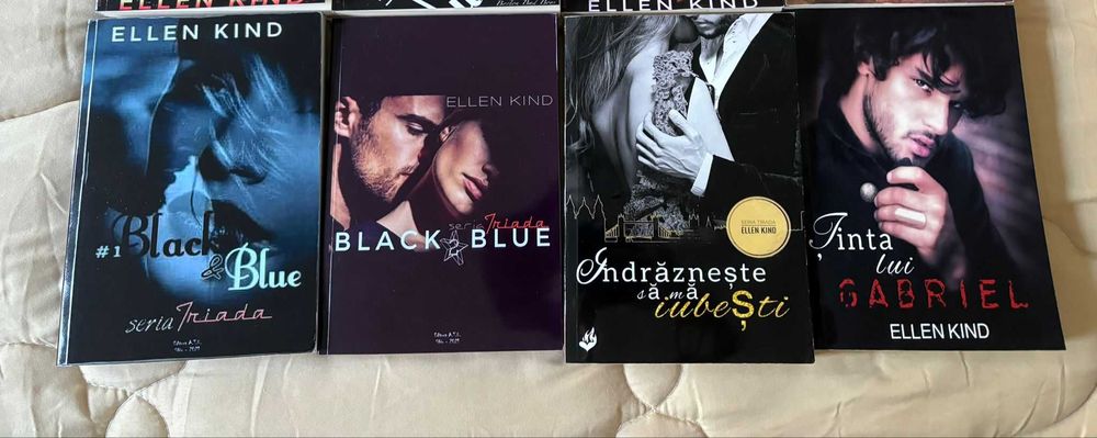 8 cărți autor Ellen Kind . NU SE VAND SEPARAT