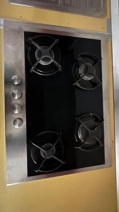 Vand bucatarie modulara, cu aragaz si ciptor incluse