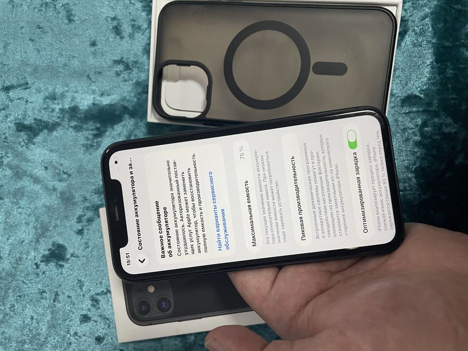 Айфон 11 64 гб акб 75%