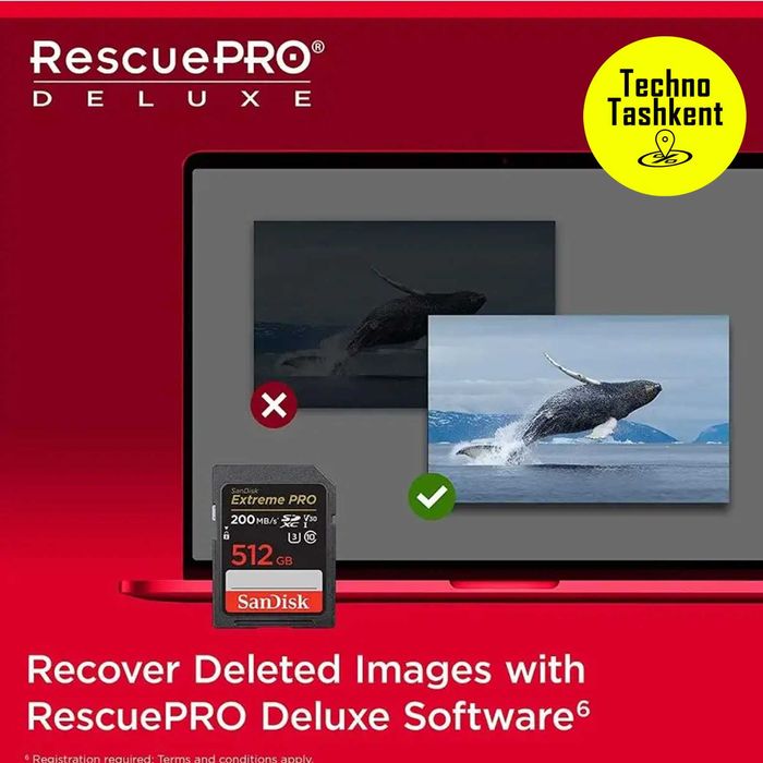 Карта памяти SDXC 512/256 Sandisk Extreme Pro UHS-I 200MB/S,U3 4K V30