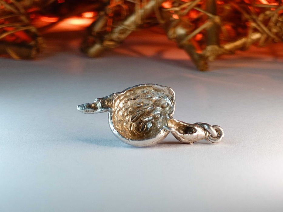 Pandantiv argint „Melc” cu email cobalt