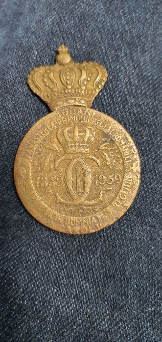 Medalie colectie Carol I , 100 ani de la nastere 1839 1939