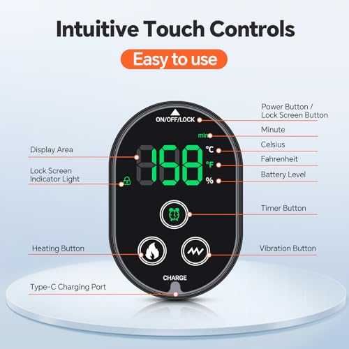 Нов Безжичен нагревателен масажор за глезен и стъпало с вибрации