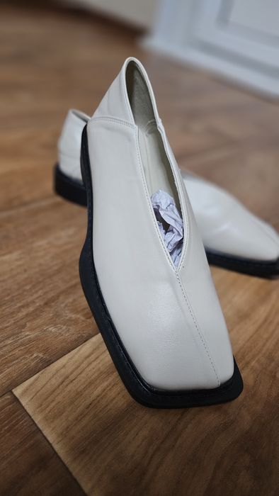 Туфли кожаные - балетки