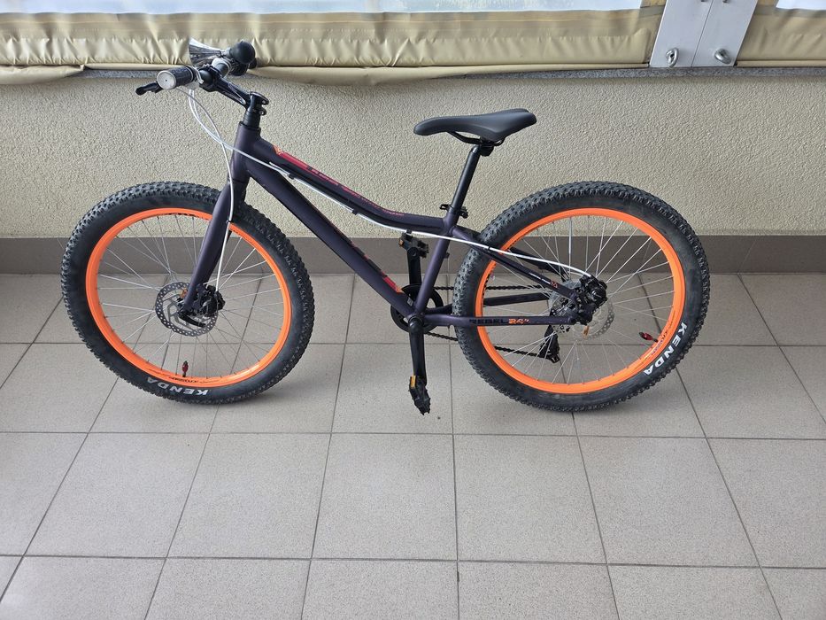 Детски велосипед Cross Rebel 24" x310, тъмно лилав за 8-12 год.
