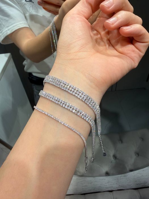 Серебряный красивый браслетик. Серебро 925 Доставка. Упаковка в бонус