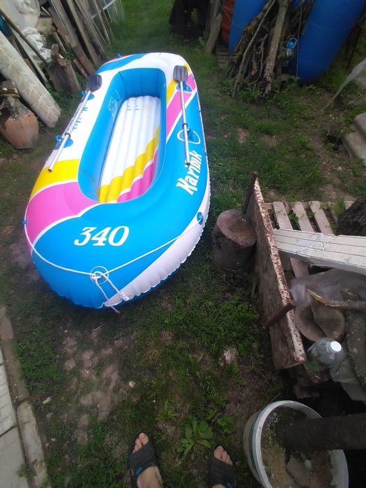 Продавам надуваема лодка.