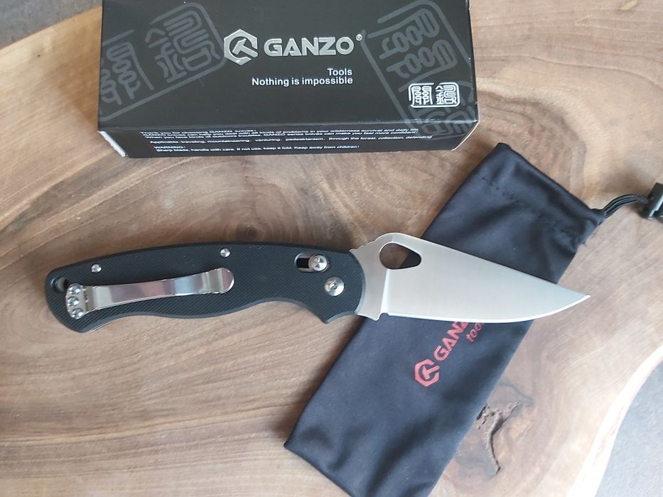 Сгъваем джобен нож GANZO,заключване Axis Lock