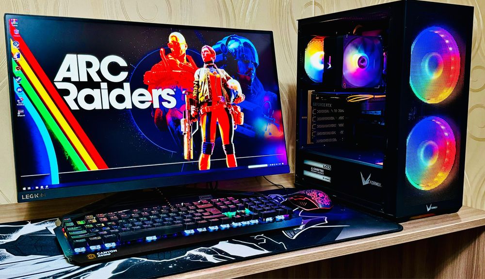 Мощный Игровой Компьютер с Монитором 2к 165 герц ВЕСЬ КОМПЛЕКТ