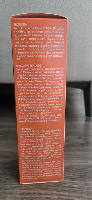 Nou -Solutie lentile de contact cu acid hyaluronic  si cutie lentile cadou