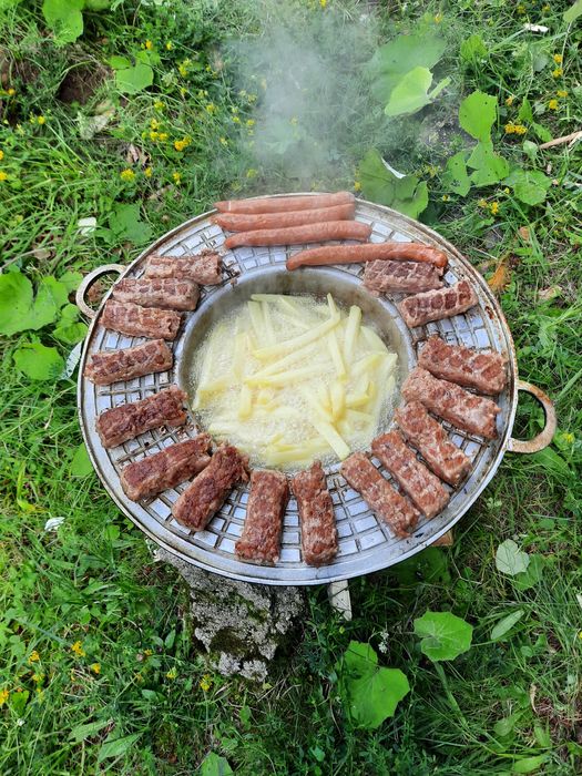 Disc / gratar /plita din aluminiu alimentar