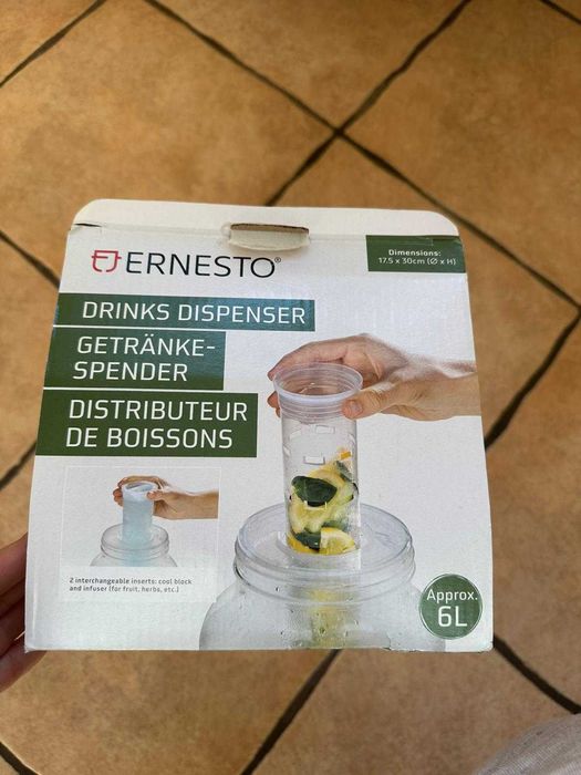 Recipient de preparat limonada, (distribuitor de băuturi)