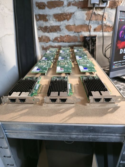 Мрежова сърварна карта Intel Ethernet server adapter X540-T2 И I350 - T4 V2
