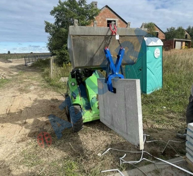 CLESTE ridicare dale si pavaj ridicare cu utilaj 150kg CLESTE GARDURI