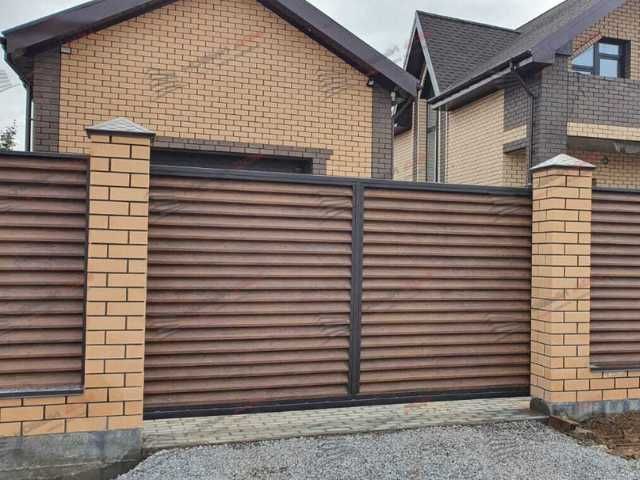 Забор жалюзи еврозабор