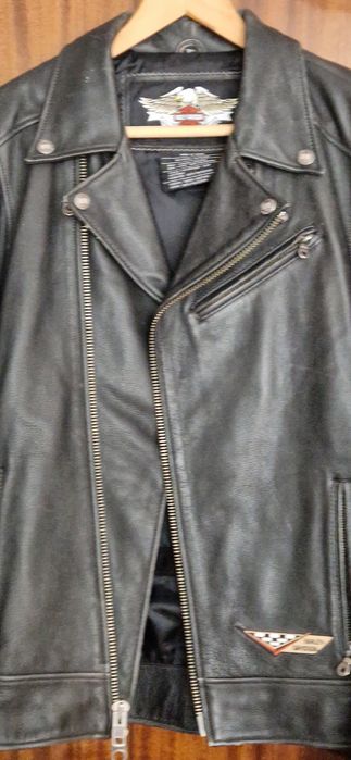 HARLEY DAVIDSON брутално яке естествена кожа