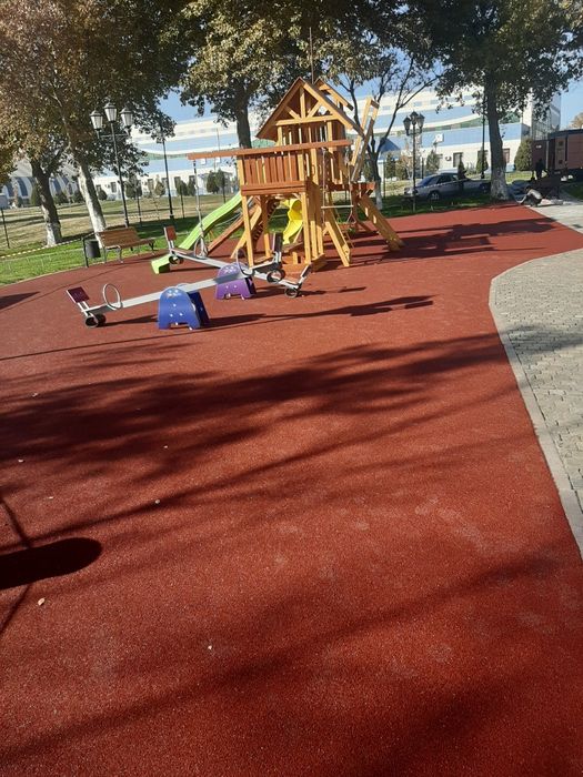 От 4800тг 1м² Резиновое покрытия