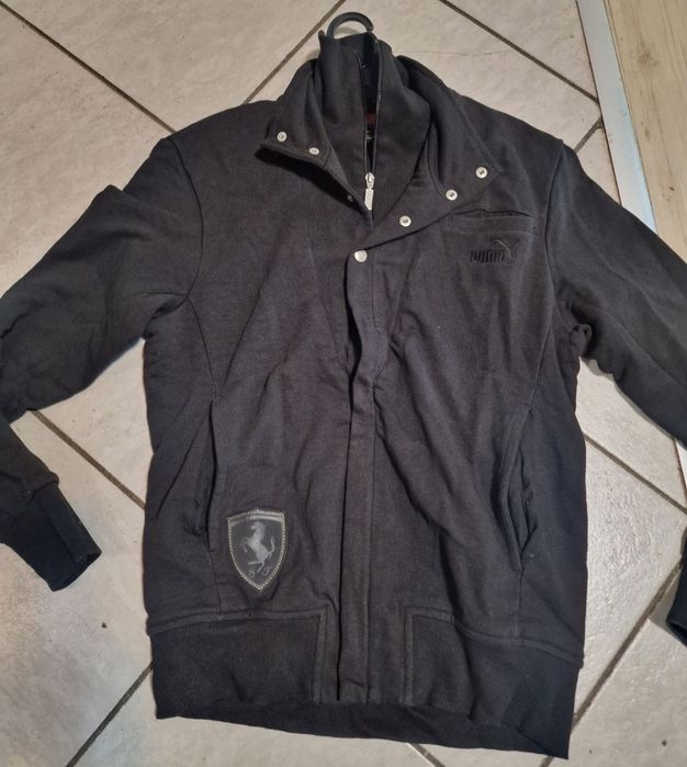 Puma Ferrari мъжко черно  горнище номер м