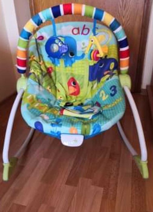 Люлка-шезлонг Bright Starts 2 in 1 Merry Sunshine Rocker