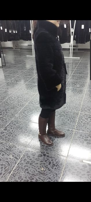 Шуба мутон, 42-44 размер