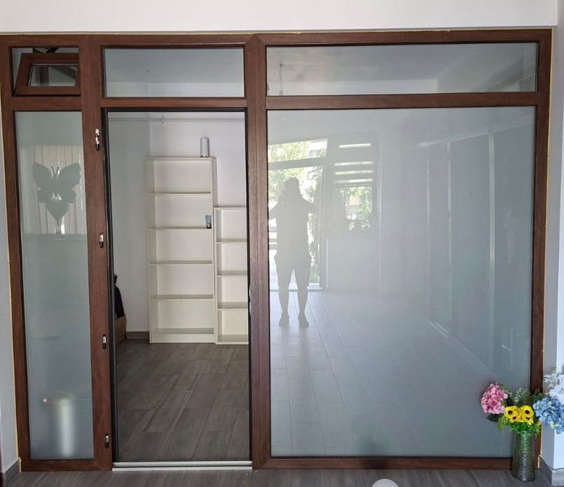 Vând termopane maro