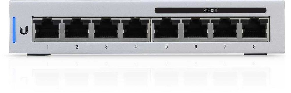 Ubiquiti UniFi Switch 8 60W (US-8-60W) Gigabit PoE
