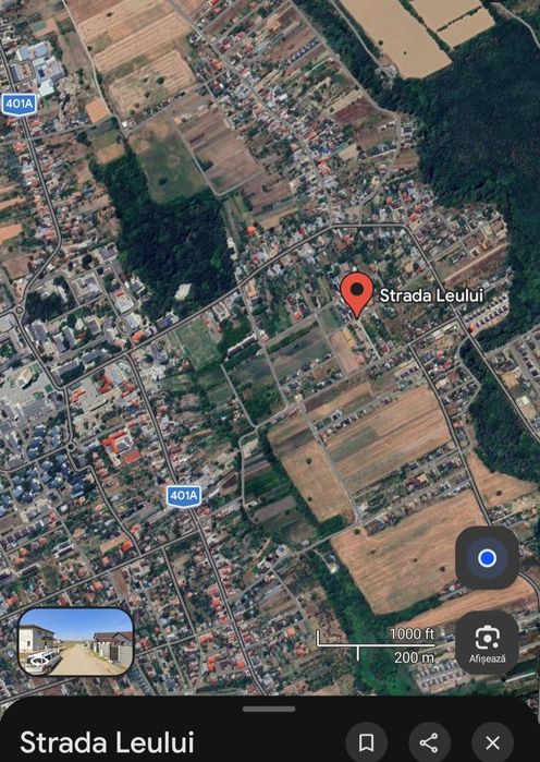 Teren 1000 mp. Str. Racului Magurele