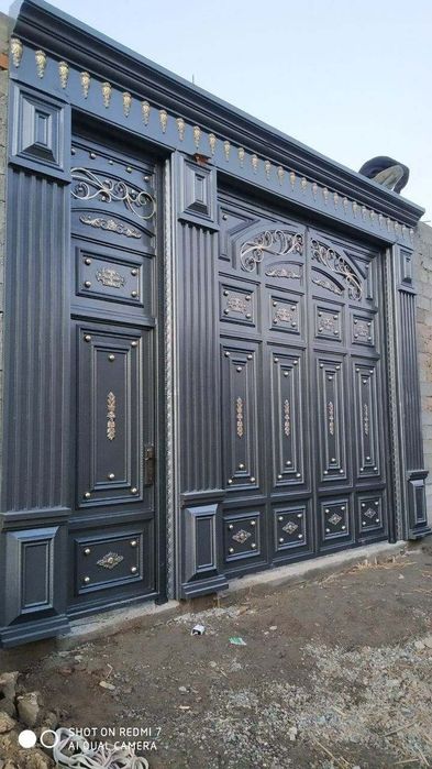 Металические ворота на заказ. Темир дарвозалар  заказга