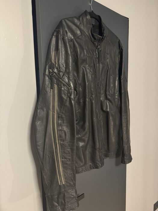 Marithe Francois Girbaud кожено яке