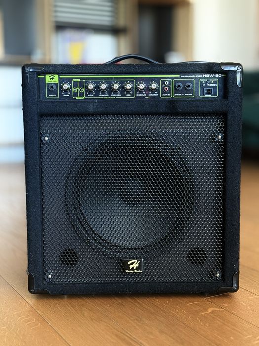 Amplificator bass Harley Benton HBW-80 – 80W, stare foarte bună