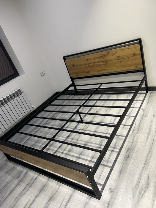 Кровать металлический лофт дизайн