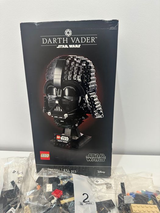 LEGO Star Wars 75304 Cască Darth Vader NOU – toate pungile sigilate