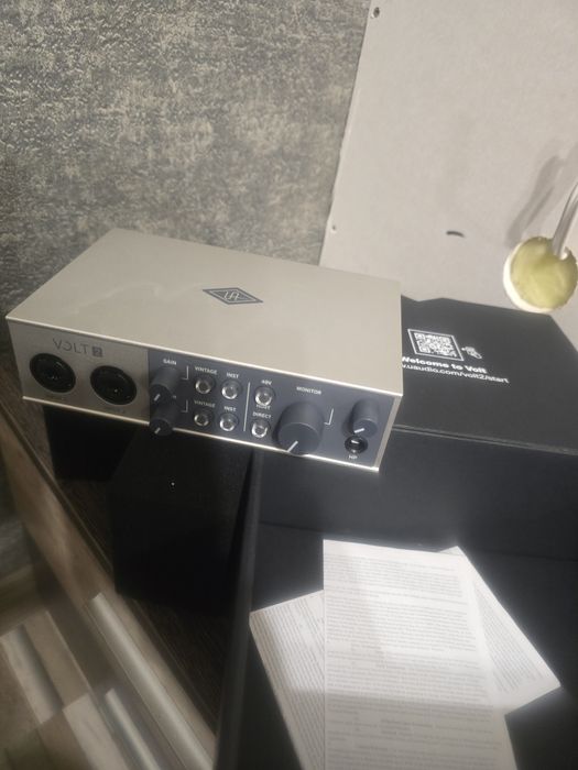 Audio Volt 2 интерфейс