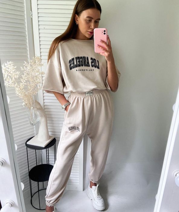 Trening dama Los Angeles crem