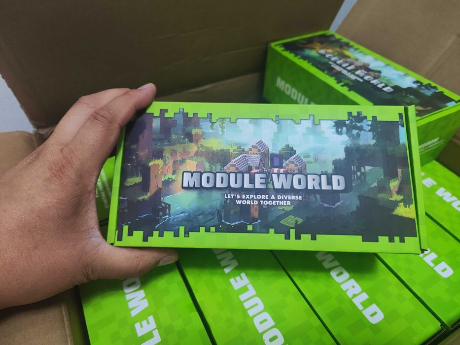 3D Magnet Cube – Module World Minecraft