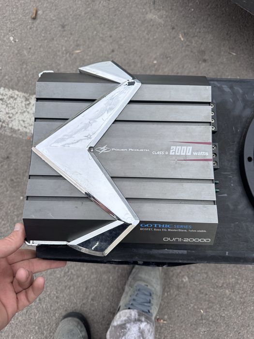 subwoofer auto + amplificator