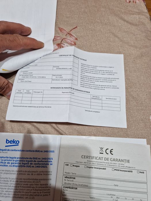 Aragaz Beko pret 800