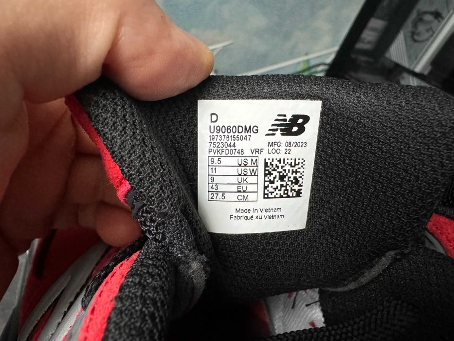 New Balance 9060 Fire Sign