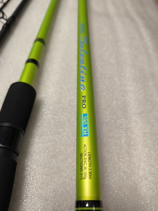 SET 2 Feedere ROBINHAN BOLENTINO 3.90m 180g + 2 Mulinete PRO FL CH6000