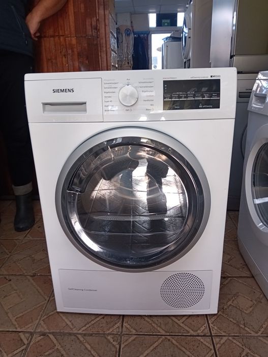 Сушилня с термопомпа Сименс Siemens IQ 500 A+++ 8кг 2 години гаранция