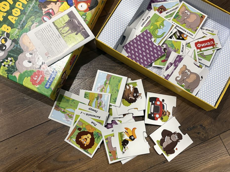 Thinkle Stars – „Сафари в Африка“ (4+ години), образователна игра