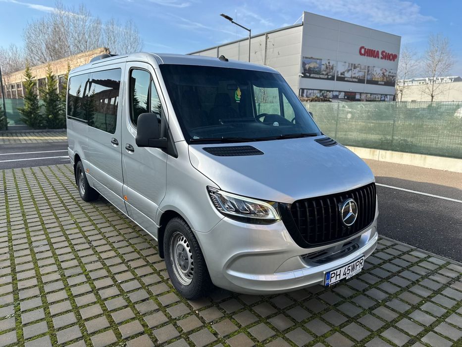 Mercedes Sprinter Tourer 319cdi 8+1 locuri 2022. Led 2.0cdi 190cp 9vit