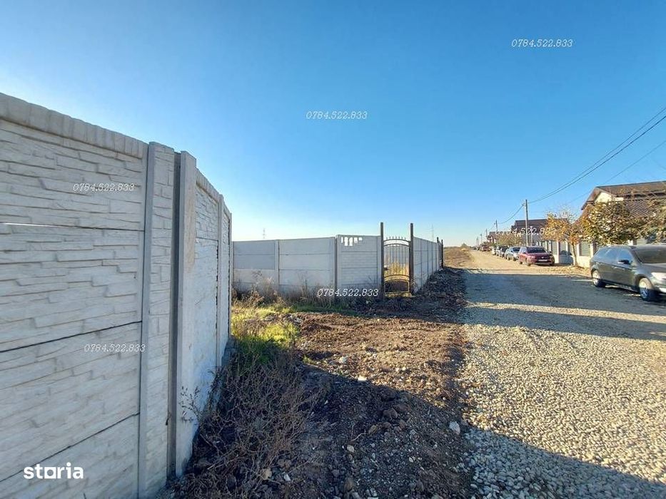 Teren intravilan  – curent electric, comuna Berceni IF