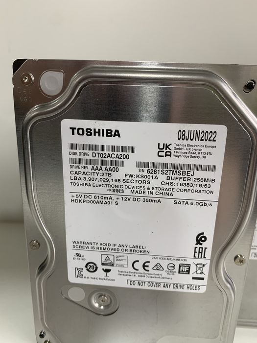 Toshiba 2TB 2022